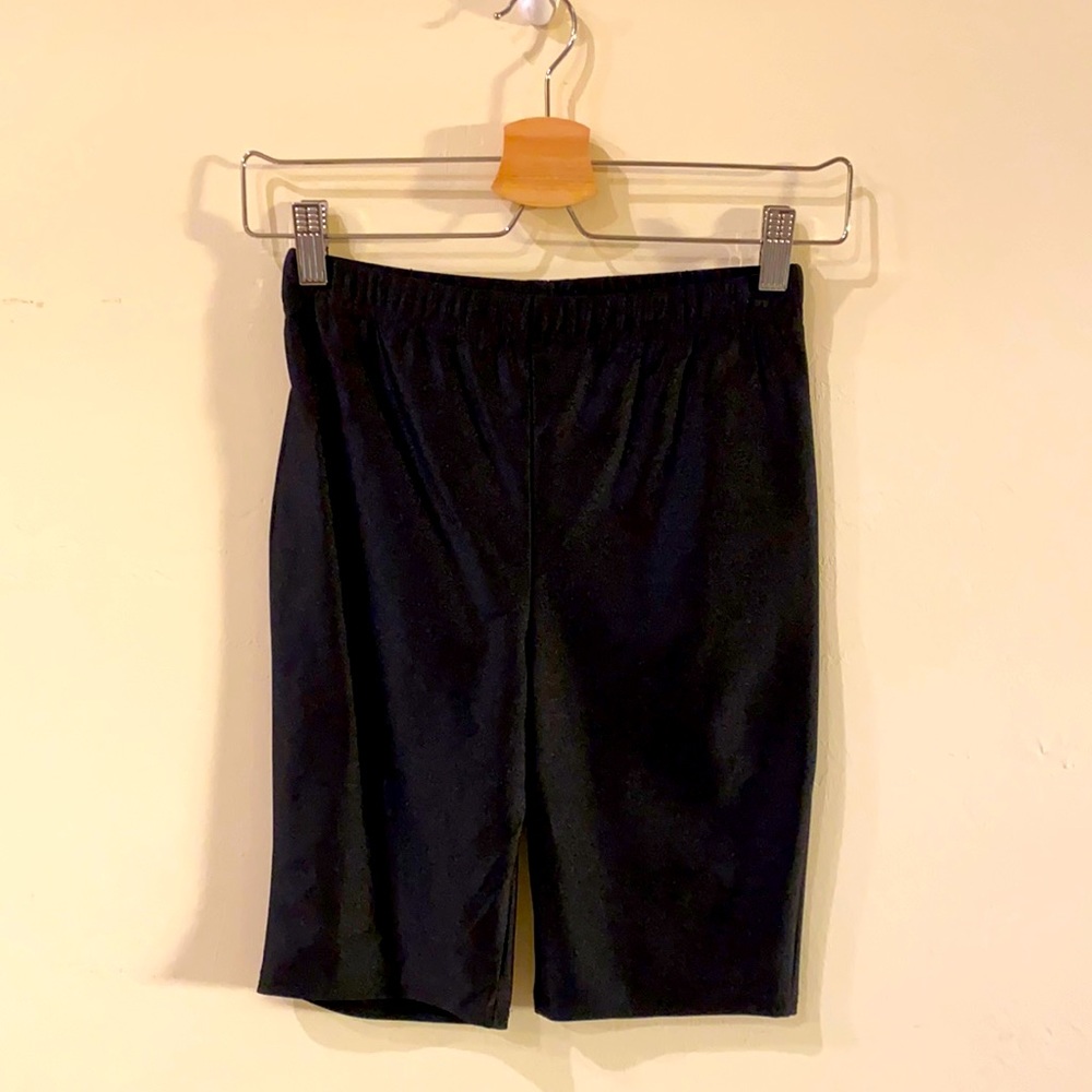 ReVamped high waisted biker shorts, Black, size XS